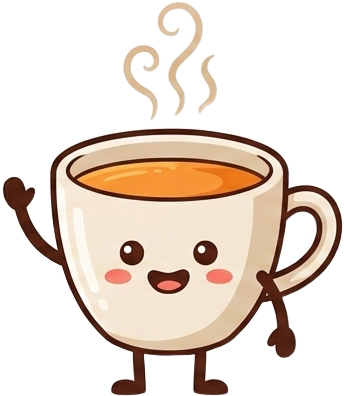 Chai mascot waving hello
