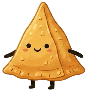 Samosa mascot
