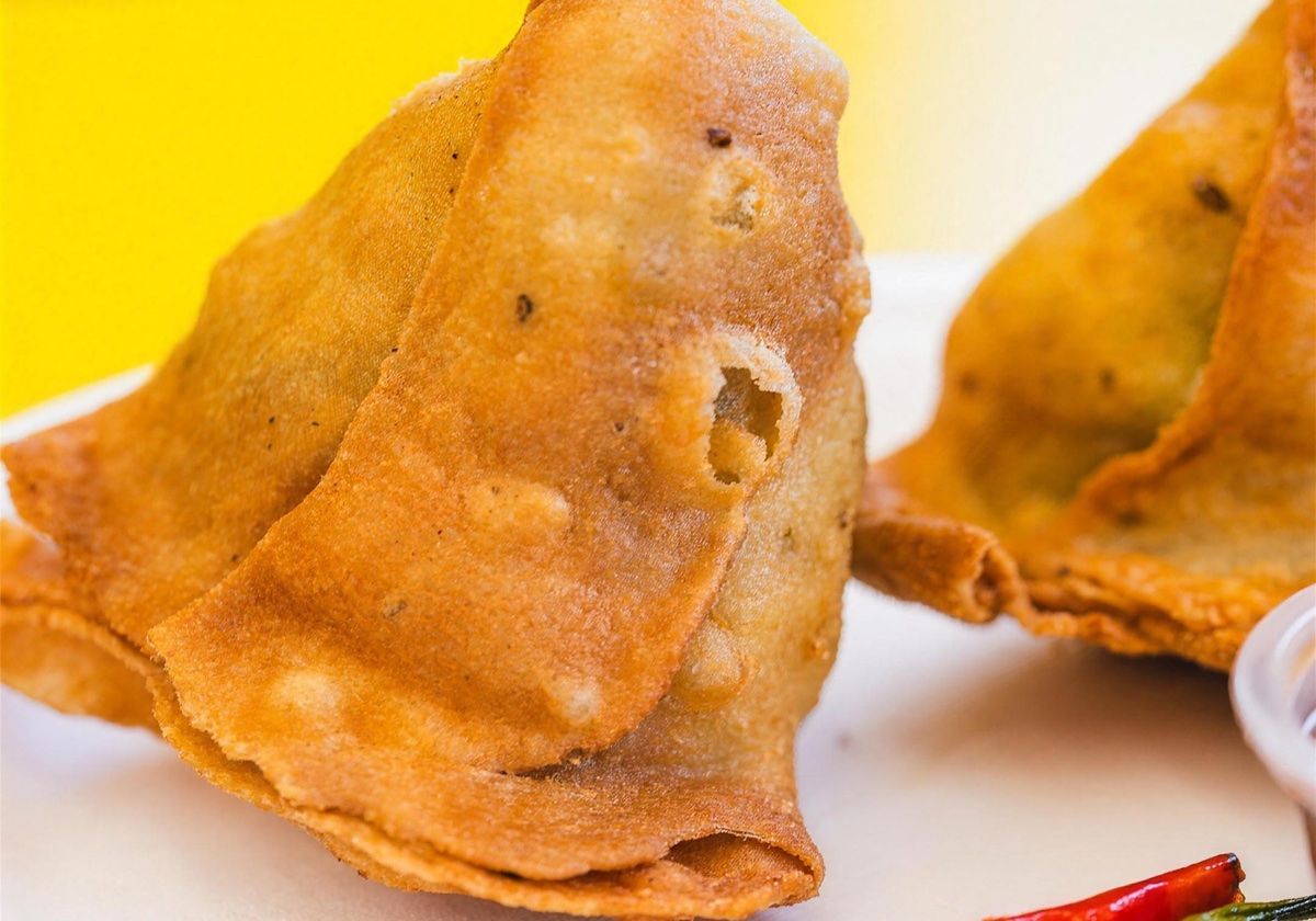 Crispy samosa