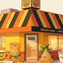 The little yellow Dakshin shop